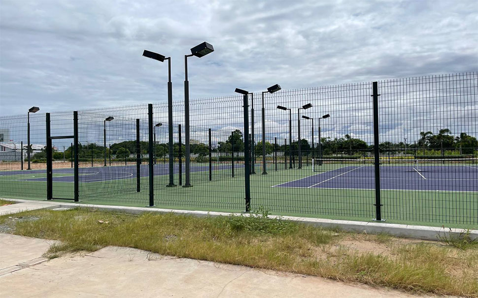 PVC Welded Wire Mesh For Tennis Court.